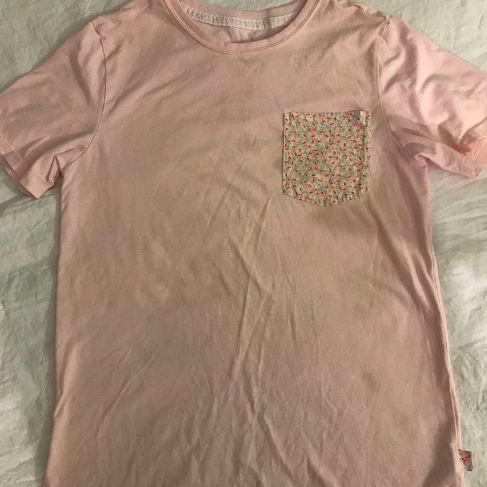 Art class ice cream sprinkled pocket tee⚫️